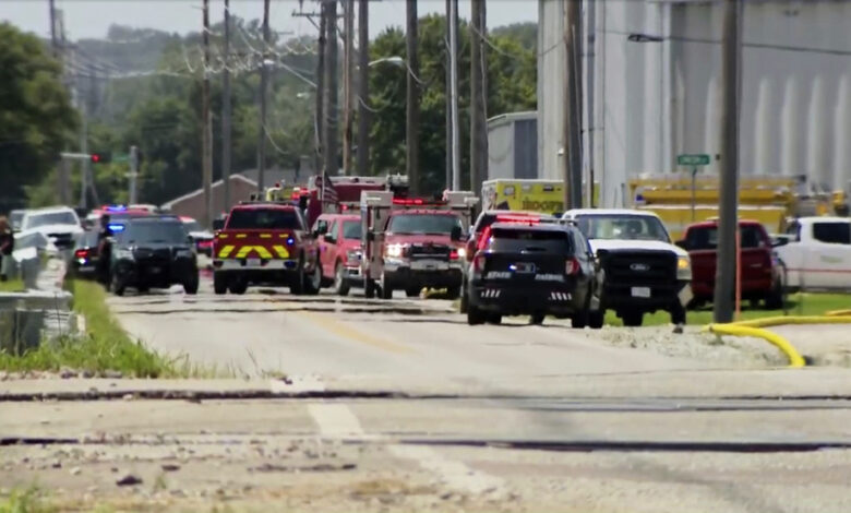 Sigue ardiendo incendio en planta de biocombustibles de Nebraska