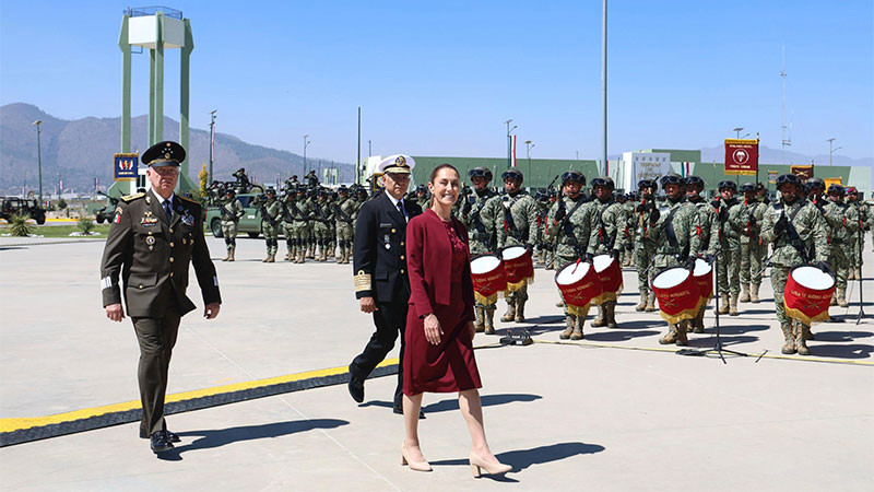 Las Fuerzas Armadas representan la garantía de que el país puede decidir su rumbo de manera soberana: CSP